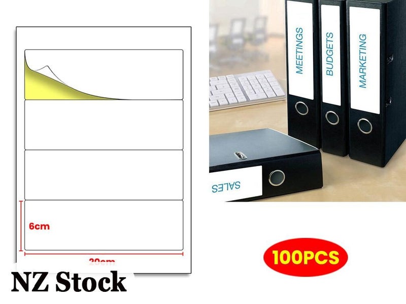 A4 Labels Sticker NZ Clearance Carousel 1