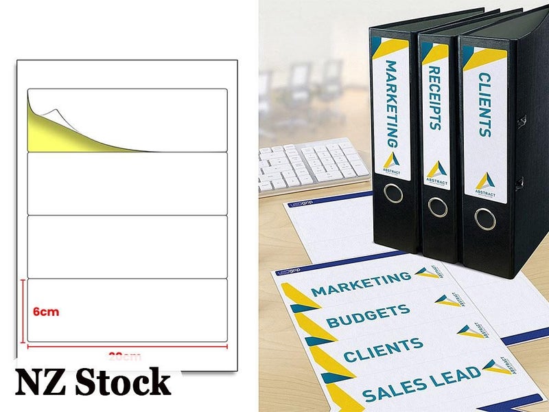 A4 Labels Sticker NZ Clearance Carousel 11