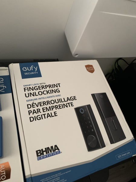 Eufy digital lock with fingerprint scanner64429068235778110