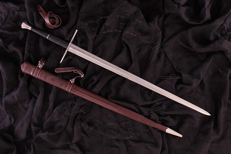 Lion of Venice Longsword - Damascus Carousel 10