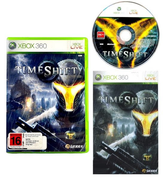 TIMESHIFT (Xbox 360) *MINT COMPLETE* Carousel 1