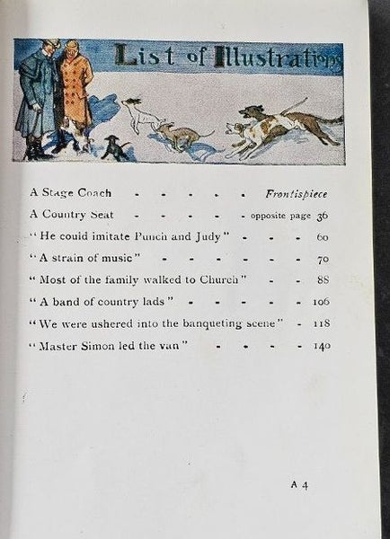 Circa. 1923 "Old Christmas" by Washington Irving. Illustrations from 1909. Carousel 8