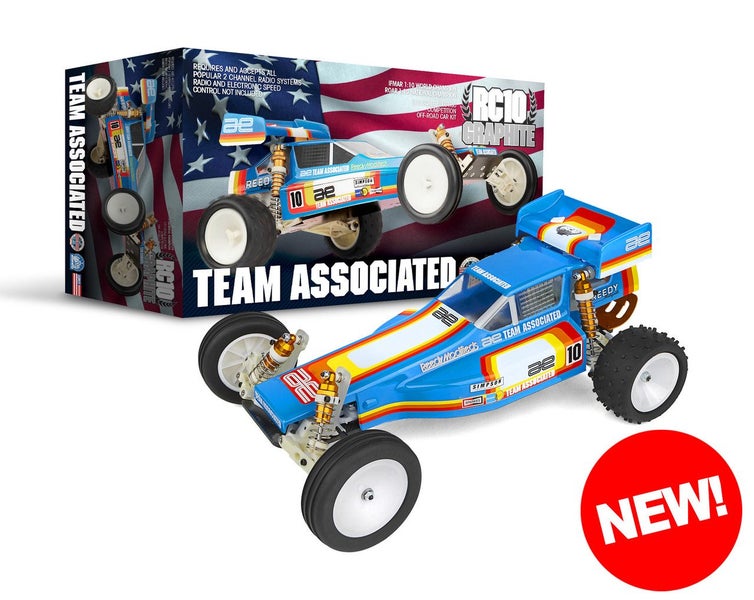 Team Associated RC10 40th Anniversary Graphite 1/10 Electric 2WD Buggy Kit (L... Carousel 1
