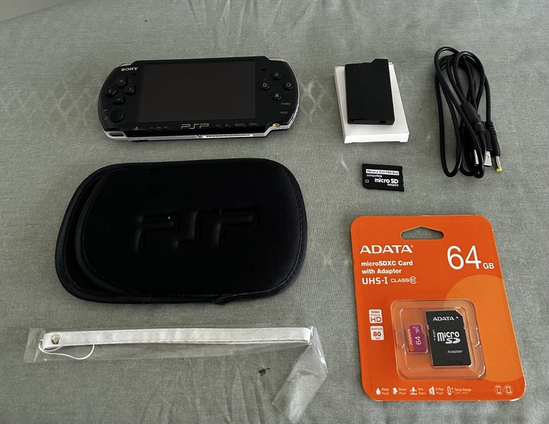 PSP 3000 – Piano Black | 64GB | Fully Set Up64352176337154110