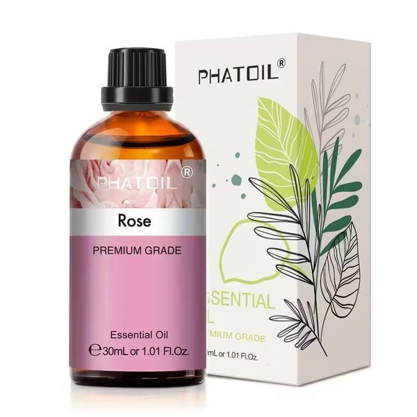 Rose Essential OIl 30 ml Pure Aromatherapy Grade Extract Carousel 1