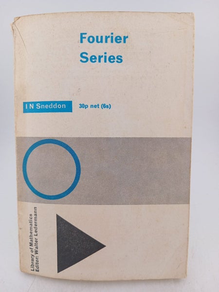 Fourier Series (Library of Mathematics) by Ian N. Sneddon64430224253186110