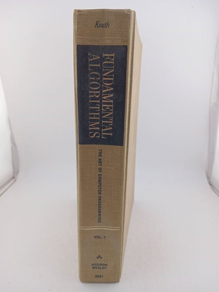 The Art of Computer Programming: Fundamental Algorithms Volume 1 by Donald E....64430319393539110