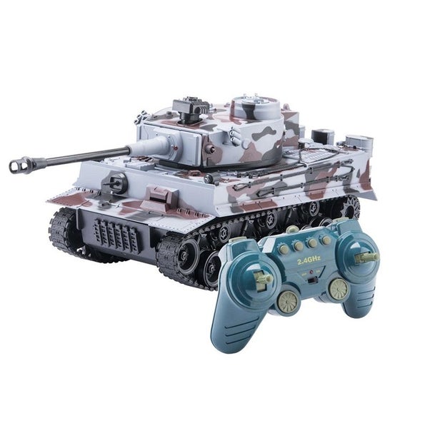 Remote Control Tank 1:18 2.4G Germany Tiger Battle Tank Carousel 1