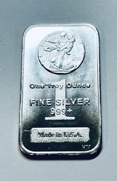 1 oz .999 Silver Bar - Walking Liberty Design Carousel 1