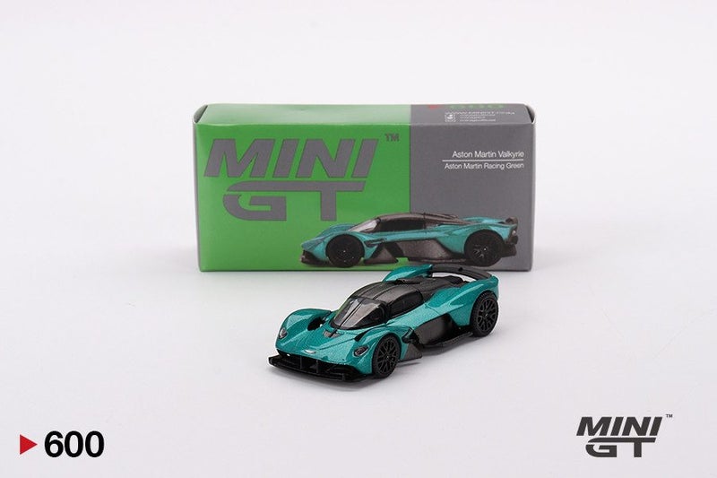 Mini GT Aston Martin Valkyrie Aston Martin Racing Green Carousel 1