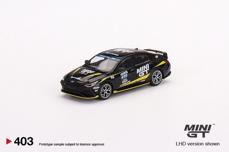 Mini GT Hyundai Elantra N #499 Caround Racing Hyundai N-Festival Carousel 2