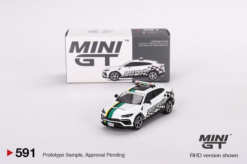 Mini GT Lamborghini Urus 2022 Macau GP Official Safety Car Carousel 1