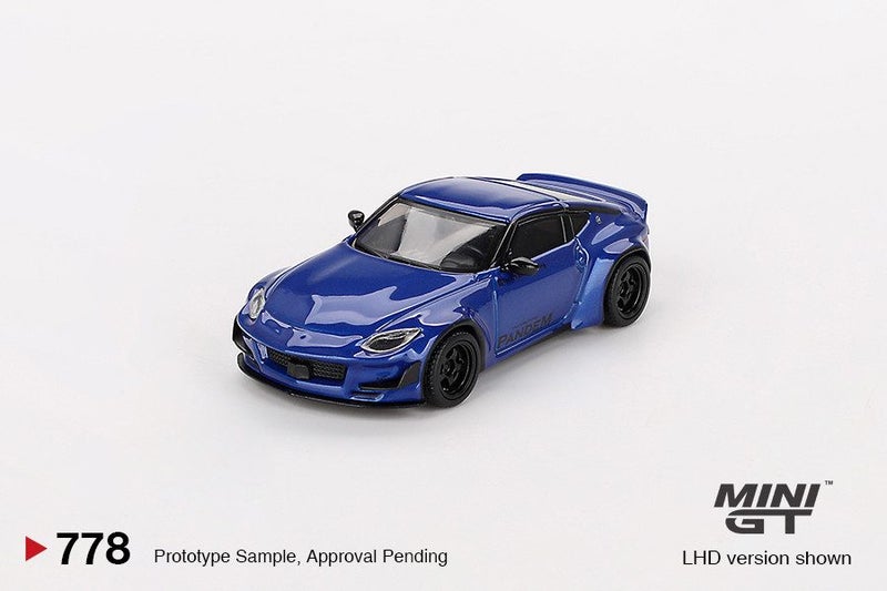 Mini GT Nissan Z Pandem Seiran Blue Carousel 2