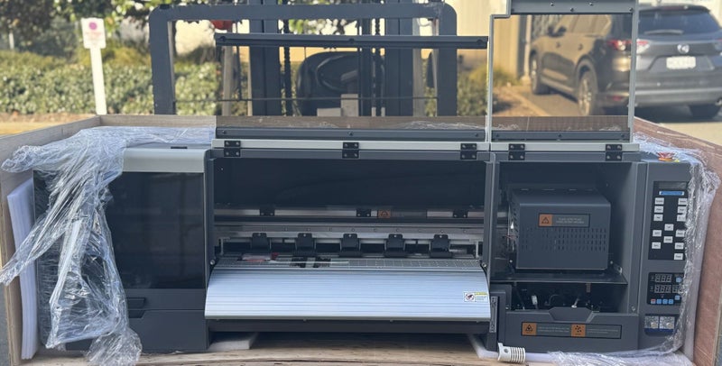 Commercial DTF Printer – Dual Epson i3200 Heads – 60cm Wide with Dryer & Shaker Carousel 1
