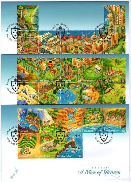 NZ FDC - 2010 A Slice of Heaven Set (25) - $7.5 Buy Now Carousel 1