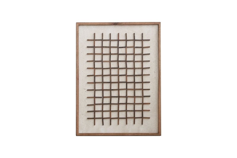 DD87461 Solid Reclaimed Wood Wall Art (62x82cm) Carousel 1