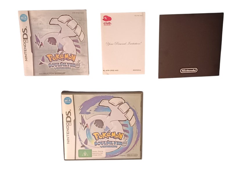 Pokémon Soul Silver Version Nintendo DS Mint Carousel 2