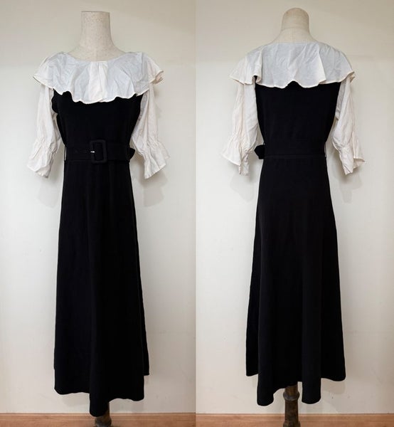 Sweater Maxi Dress Belt B3580510 Carousel 2