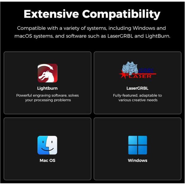 Creality Falcon 2 Pro 22W Laser Engraver & Cutter [1005010137] Carousel 10