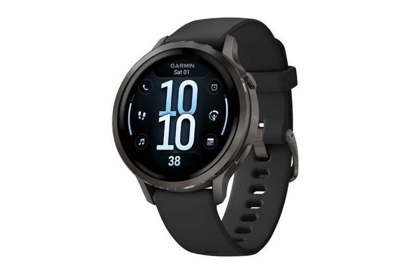 Garmin Venu 4 Smart Sports Watch (Slate/Black, 41mm) Carousel 1