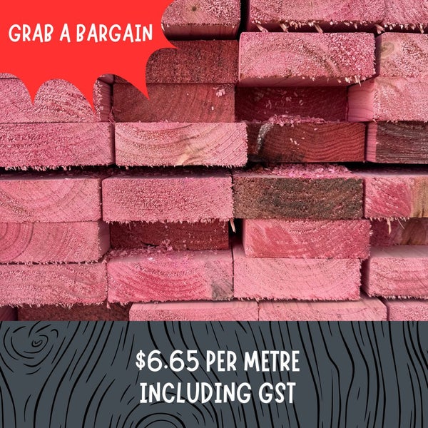 140x45mm RADIATA H1.2 P/G FRAMING TIMBER SG8 DRY **PRICE SMASH**64516560552449111