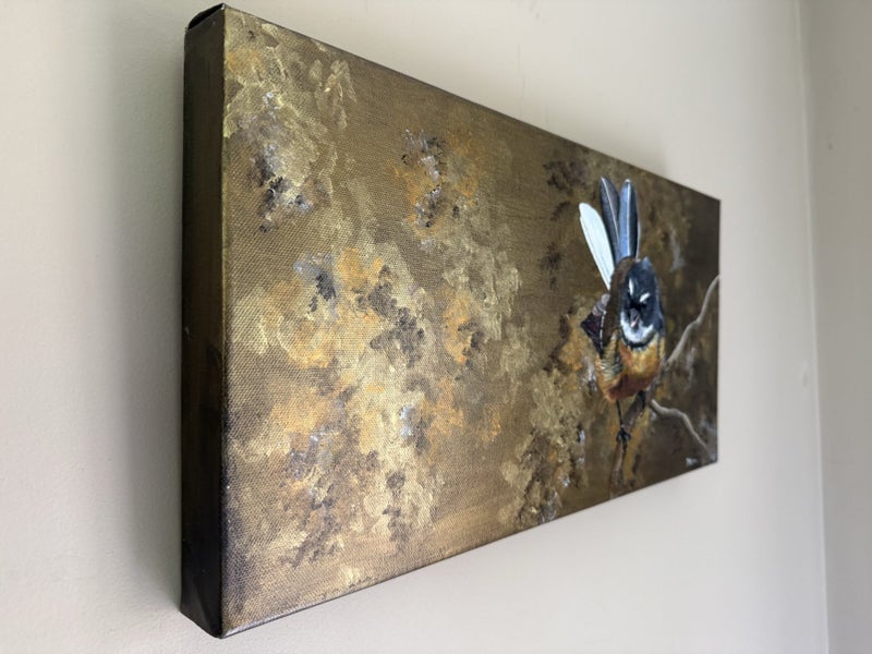 Piwakawaka's golden dance Carousel 5