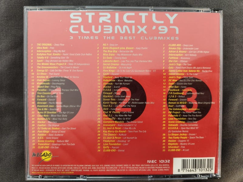 Strictly Clubmix '97 3× CD Carousel 4