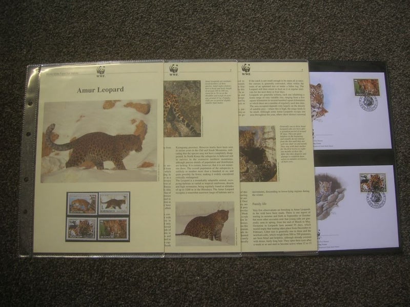 WWF Collection - Korea North - 1998 Big Cat / Amur Leopard Carousel 1