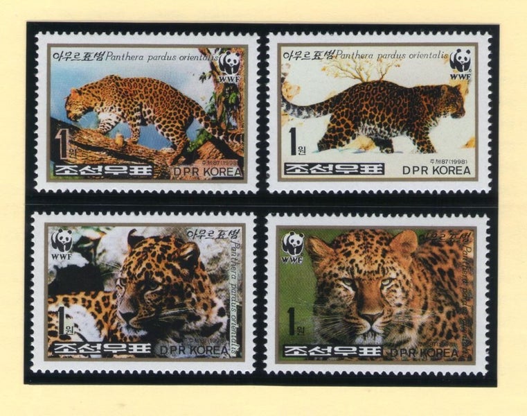 WWF Collection - Korea North - 1998 Big Cat / Amur Leopard Carousel 2