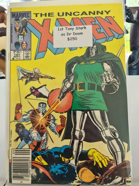 uncanny x men 197 v f first Tony Stark as Doctor Doom64452636489474110