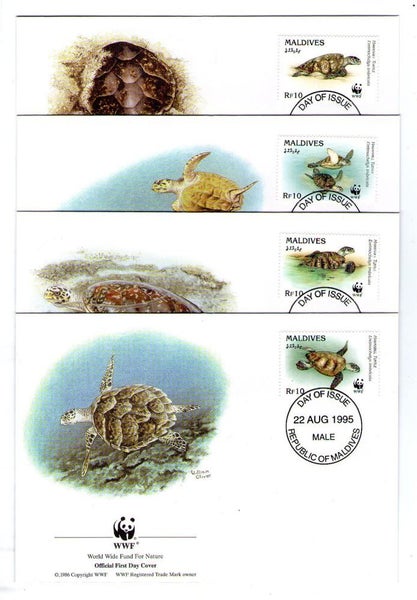 WWF Collection - Maldives - 1995 Hawksbill Turtle Carousel 3