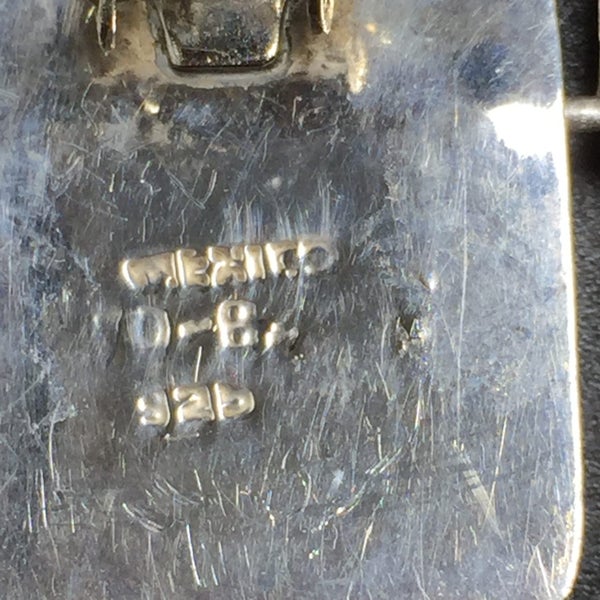 Sterling clip on Mexican made earrings Carousel 3