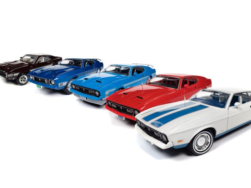 Classic 70s Ford Mustang - BIG 1/18 scale diecast from Auto World - choice of 5 Carousel 1