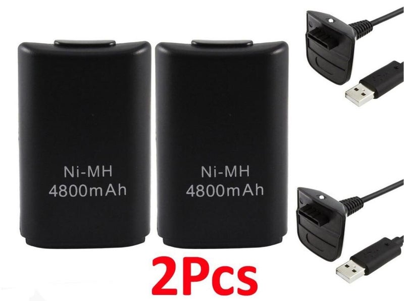 XBOX 360 Wireless Controller Rechargeable Battery Pack Carousel 1