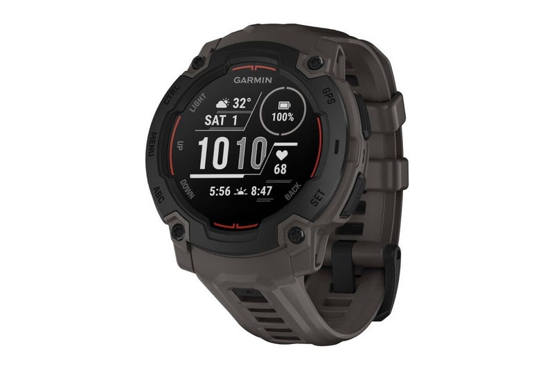 Garmin Instinct E Smart Sports Watch (Black/Charcoal, 45mm) Carousel 1