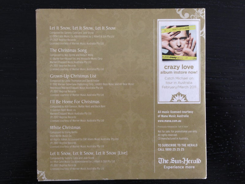 2x Christmas Mags - NZ House & Garden Dec 2024 + Delicious + Michael Bublé CD Carousel 20