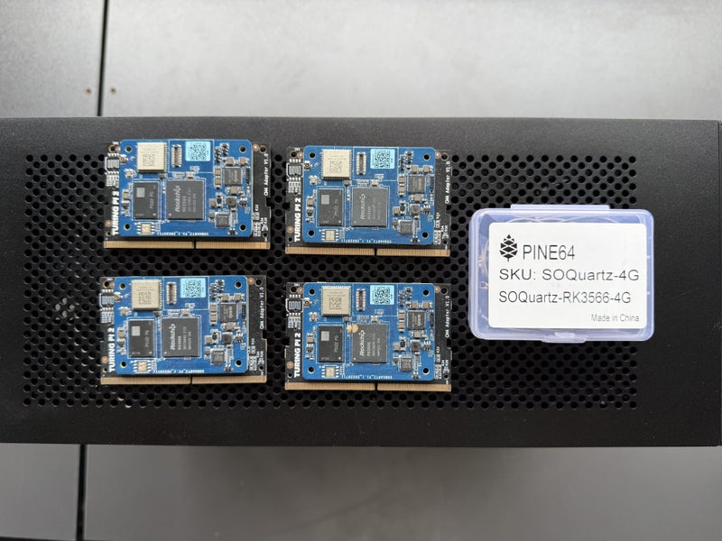 Turing Pi 2 Cluster (including compute modules)64361718870913112