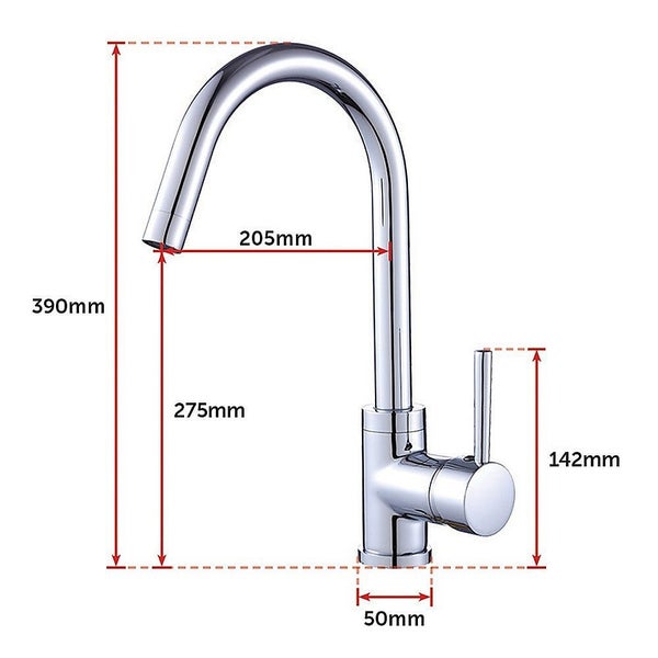 Kitchen Mixer Tap Faucet For Basin Laundry Sink Carousel 13