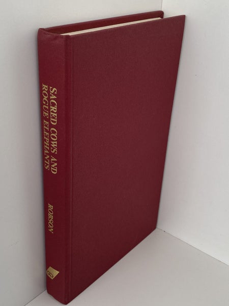 SACRED COWS AND ROGUE ELEPHANTS by J. L. Robson 1987 Carousel 2