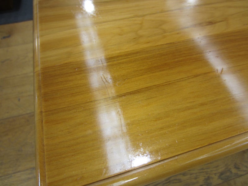 Rimu Coffee Table w/ Brass Frame & Feet Carousel 10