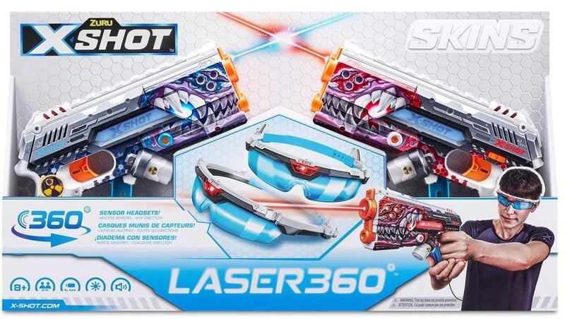 Zuru: X-Shot Skins - Laser 360? Carousel 1