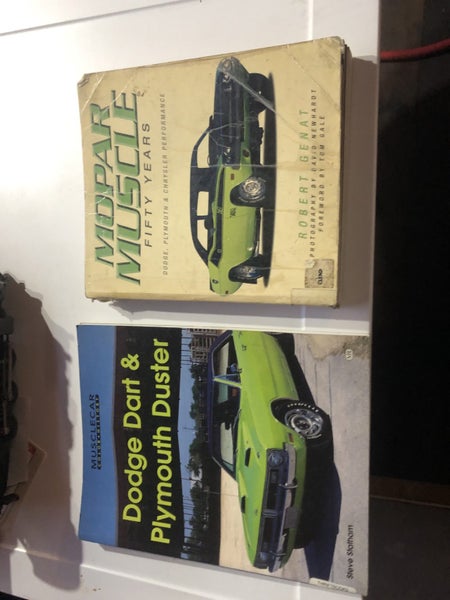 Mopar muscle and Dart n Duster books64364357275649110