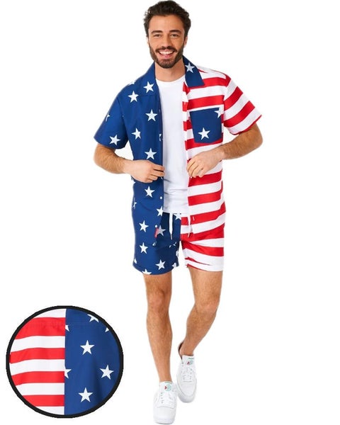 Opposuit USA Summer Combo Swim Suit Carousel 1