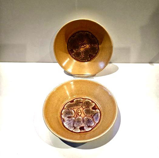 Crown Lynn D627 "Camille" Pattern. Breakfast/Cereal Bowls x 2. Presenting as New Carousel 4