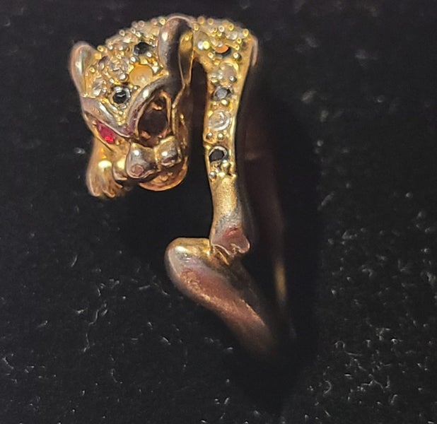 Vintage Panther or Leopard Ring (Afterpay Available) Carousel 1