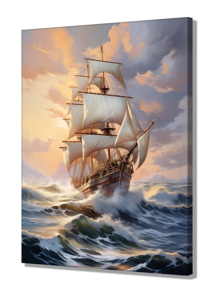 Sailboat Canvas Art Print Wall Art Carousel 2