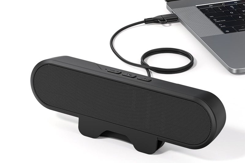 USB Clip-On Speaker 10W High Power Portable Soundbar Carousel 2