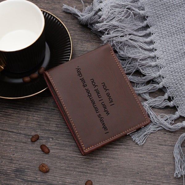 Custom Photo Engraved Bifold Wallet64464244536707112