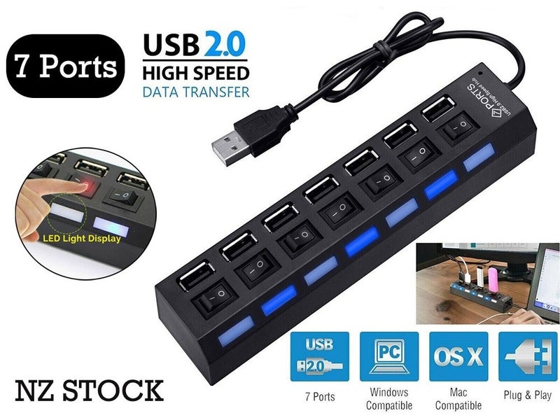 USB Hub (Auckland Stock) Carousel 1