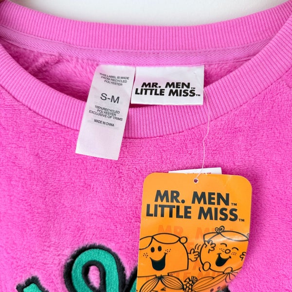 Mr. Men Little Miss Little Miss Naughty Fleece Pullover - Size S-M Carousel 2